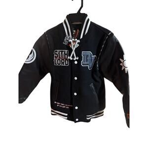 NWT SZ S - Youth Brand X Darth Vader Varsity Jacket